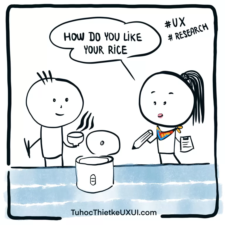 Trải nghiệm người dùng – UX khi … nấu cơm