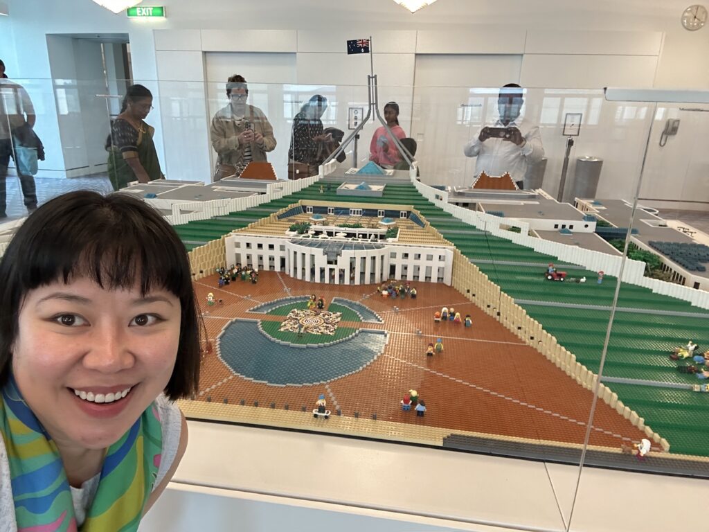 Mô hình lego của nhà quốc hội